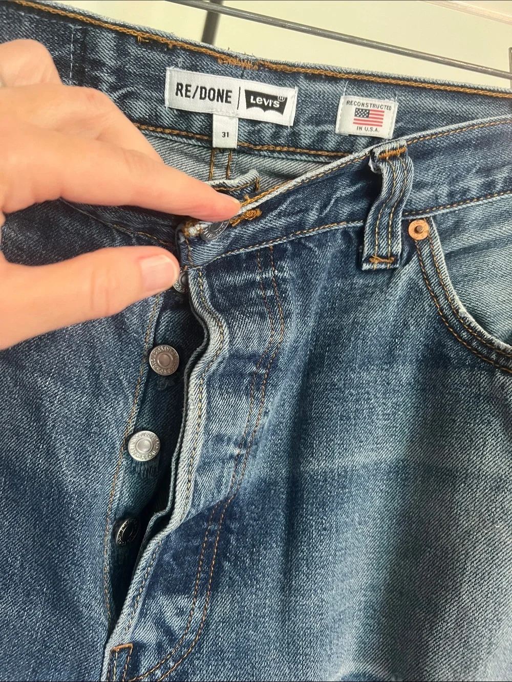 Re/Done Distressed Levi’s Jeans